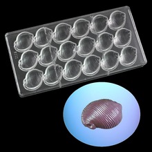 Conch shape Polycarbonate chocolate mold,DIY Dessert mold pastry tools kitchen baking cake decorating tools 2024 - buy cheap