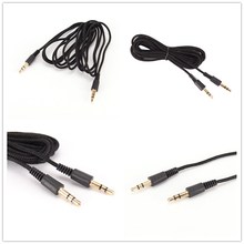 1 шт. Штекерный 2 м 3,5 мм Автомобильный вспомогательный шнур Aux стерео аудио кабель для iPhone для iPod MP3 2024 - купить недорого