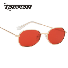 Toexplore óculos de sol de metal óculos de sol marca designer vintage retro luxo espelho óculos de sol nova moda uv400 quente 2024 - compre barato