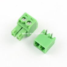 20pcs 3.81mm Pitch 2 Pin Right Angle Screw Pluggable Terminal Block Plug Connector 2024 - buy cheap
