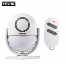 Fuers P6 Home Security Alarm System Wireless Infrared IR Motion Sensor Door bell Alarm Doorbell Remote Control Wireless Burglar 2024 - buy cheap