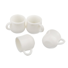 Pack of 4pcs Doll House Miniature White Coffee Water Tea Cups 1/12 Scale Dining Ware 2024 - buy cheap
