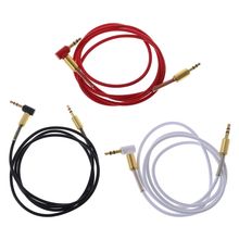 New 1 Pc Vehicle Car Aux Audio Cable 3.5mm Jack Male to Male HIFI Universal Stereo Audio Cable with 90 Degree Angle 2024 - buy cheap