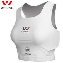 Westing-Protector de pecho de Karate para mujer, equipo de protección de pecho Aprobado WKF de alta calidad 2024 - compra barato