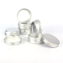 50PCS Jar Aluminum 60ml Refillable Bottle Screw Thread Empty Aluminum 60g Medal Aluminum Case 2oz 2024 - buy cheap