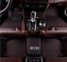 Best quality! Custom special floor mats for Audi A6 C7 sedan 2017-2012 wear-resisting car carpets for A6 C7 2015,Free shipping 2024 - buy cheap