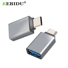 Kebidu-adaptador Mini USB a tipo C, convertidor USB 3,0 OTG para Xiaomi 4C, 4S, 5S Plus, Oneplus 3T, 2, 3, Nubia 2024 - compra barato