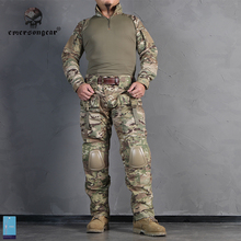 EMERSON CP тактическая рубашка брюки боевой военный bdu Униформа EM2711 Мультикам 2024 - купить недорого