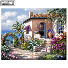 DIY Diamond Embroidery Scenery Diamond Painting Cross Stitch Needlework Craft Full Square Rhinestone Mosaic Home Decor 2024 - buy cheap