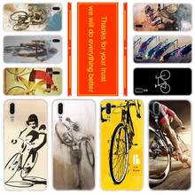 Case soft for Huawei P40 P30 P20 Pro P10 Lite e Plus P Samrt Z 2020 2019 Cover BIKE CYCLING 2024 - buy cheap