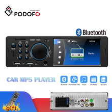 Podofo Car Radio 1 din radio cassette player Autoradio 4.1" Dual USB MP5 Player Bluetooth Handsfree FM SD AUX 1DIN Radio Stereo 2024 - buy cheap