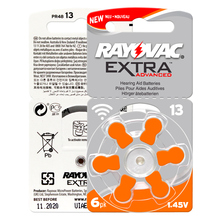 RAYOVAC-pilas EXTRA de Zinc para audífonos, pilas de botón de celdas para audífonos BTE ITE, 13 A13 P13 PR48, 30 unidades 2024 - compra barato