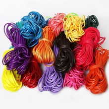 1mm 1.5mm 2mm Korean Wax Line Polyester Fibre Cord Beading Rope/Thread/String for DIY Necklace Bracelet Jewelry Findings Making 2024 - купить недорого