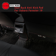 Alfombrilla de cuero antipatadas para Subaru Forester, accesorio interno Protector para asiento trasero de coche, 2019, 20, 21 2024 - compra barato