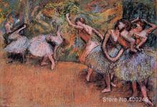 Балетная сцена от Edgar Degas картины для продажи домашний декор Ручная роспись высокое качество 2024 - купить недорого
