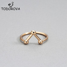 Todorova Midi Chevron V Shape Ring Gold Color Rings Adjustable Simple Wedding Rings for Women Triangle Knuckle Rings 2024 - buy cheap