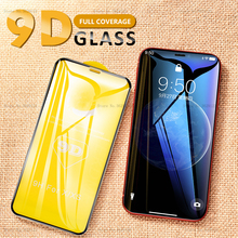 9D Vidro Temperado Para O iphone X XS MAX XR vidro Vidro De Proteção no Para iphone 7 6 6 s 8 Plus 6 X Protetor de Tela Borda Curvada 2024 - compre barato