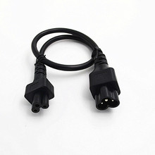 Micky 3Pin Male to Female Extension Cable ,IEC 320 C5 Female to C6 Male Extension Cable,About 50CM,1 PCS 2024 - buy cheap