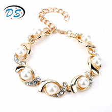 Dongsheng-Pulseras con diamantes de imitación para mujer, brazaletes de moda de estilo coreano, accesorios para mujer 2024 - compra barato