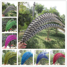 wholesale 100pcs natural Lady Amherst Pheasant Feathers 80-90cm/32-36inch Wedding Accessories Stage performance diy Carnival diy 2024 - buy cheap