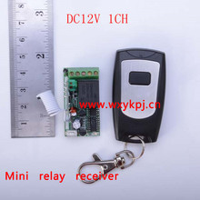 315MHZ /433MHZ DC12V 1CH RF digital remote control switch For guard door/window/curtain transmitter and receiver 2024 - buy cheap