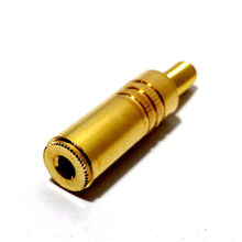 3 pces placa de ouro 3.5mm jack estéreo fêmea em linha soquete adaptador de solda 2024 - compre barato