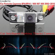 Lyudmila-cámara de visión trasera para coche, videocámara inteligente con ranuras para aparcamiento, para Porsche Cayenne 9PA/9PA1 / 955 957 958 2002 ~ 2010 2024 - compra barato
