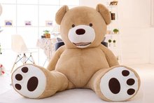 super huge smile bear toy skin, no fillings , 260cm empty teddy bear plush toy bear case toy gift w9499 2024 - buy cheap