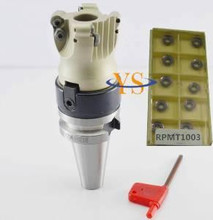 New BT40-FMB22-45 holder+ EMR 5R 63-22-4T 4Flute Face Milling Cutter &10pc RPMT1003 CNC milling 2024 - buy cheap