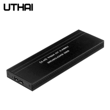 UTHAI G03 M.2 Adaptador SSD NGFF para USB3.0 Móvel caixa de disco Rígido Externo Recinto Caso Do Cartão para m2 SSD USB 3.0 Caso HDD 2024 - compre barato