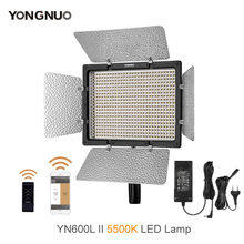 YONGNUO YN600L II 5500K YN600 II 600 Pro LED Video Studio Light For Canon Nikon Cameras Camcorders + Remote Controller 2024 - buy cheap