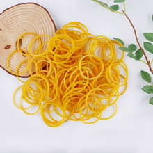 200Pcs Diameter 50mm Yellow Rubber Ring Strong Elastic Rubber Bands Office Package Supplies 2024 - buy cheap