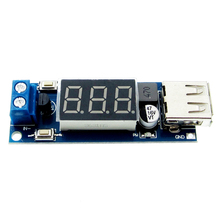 DC 4.5-40V To 5V 2A USB Charger LED Step-down Buck Converter Voltmeter Module Low Power for 2024 - buy cheap