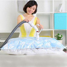 Home Organizer  Vacuum Cleaner Clothes Storage Bag Quilt Vacuum Compressed Bag For Clothes Storage Bags 2024 - buy cheap