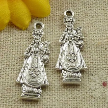 Free Ship 168 pieces tibetan silver Jesus charms 27x10mm #4618 2024 - buy cheap