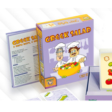 Greek Salad Board Game 2-6 Players Family/Party Best Gift for Children Funny Thinking Training Game 2024 - buy cheap