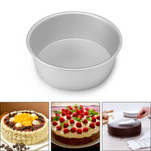 4"/6"/8" Aluminum Alloy Round Cake Baking Mould Pan Tin Mold Tray Bakeware Tool high quality Round Cake Pan 2024 - buy cheap