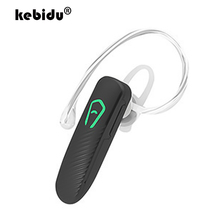 kebidu Mini Handfree Earhook Earphone Wireless Bluetooth 4.0 Headphone Headset Stereo with MIC For Iphone Samsung Huawei Phone 2024 - купить недорого