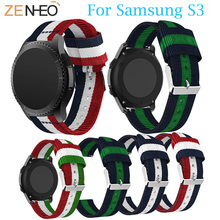 Correa de nailon para reloj Samsung Gear S3 Frontier Classic, repuesto de pulsera para Amazfit Stratos 2/2S 2024 - compra barato