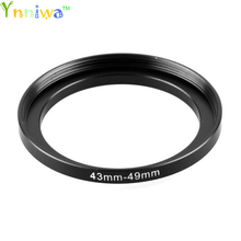 43-49 mm Metal Step Up Rings Lens Adapter Filter Set 2024 - buy cheap