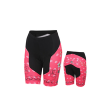 JIASHUO-pantalones cortos de ciclismo profesional para mujer, con flores, equipo de carreras de carretera, almohadilla de Gel 3D de aire transpirable, novedad de 2016 2024 - compra barato