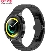 Correa de reloj de acero inoxidable para Samsung Gear S2 Classic/Galaxy, pulsera deportiva de 42mm, correa de reloj 2024 - compra barato