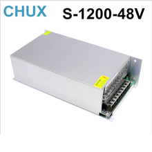 1200W 25A 48V Switching Power Supply 220v 110v Ac to 48v Dc Power Supply for Cnc Cctv Led Light Free Shipping 2024 - buy cheap