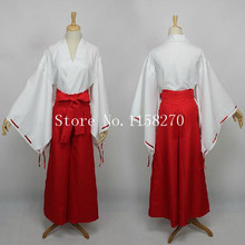 InuYasha Kikyo Cosplay Costume Custom-Made 2024 - buy cheap