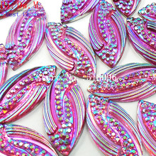 FOr Goddess Resin Rhinestones Navette 10x24mm Light Purple AB Sew On Stones and Crystals Strass Crystal Hand Sewing Accessories 2024 - buy cheap