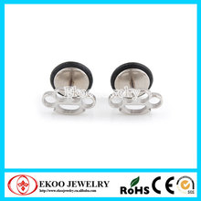 316L Surgical Steel Brass-knuckle Fake Plug Lot of 20pcs Body Jewelry Free Shipping 2024 - buy cheap