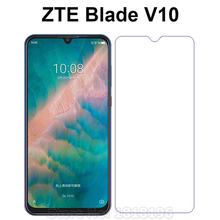 Закаленное стекло для ZTE BLADE V10 Защитное стекло для экрана 9H ультратонкое стекло для мобильного телефона для ZTE BLADE V10 защитная пленка на переднюю панель 2024 - купить недорого