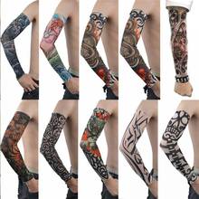 1Pc Skin Proteive Nylon Stretchy Fake Temporary Tattoo Sleeves Arm Stockings Design Body Cool Men Unisex Fashion Arm Warmer Hot 2024 - купить недорого