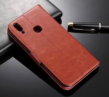 Honor 8X Case Huawei Honor 8X Leather Case Premium Wallet PU Flip Case For Huawei Honor 8X MAX Honor8X MAX ARE-AL00 2024 - buy cheap