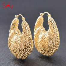 Sunny Jewelry Copper Jewelry Findings Big Hoop Earrings For Women Fashion Earrings For Party Wedding Gift Hot Selling Jewelry 2024 - buy cheap